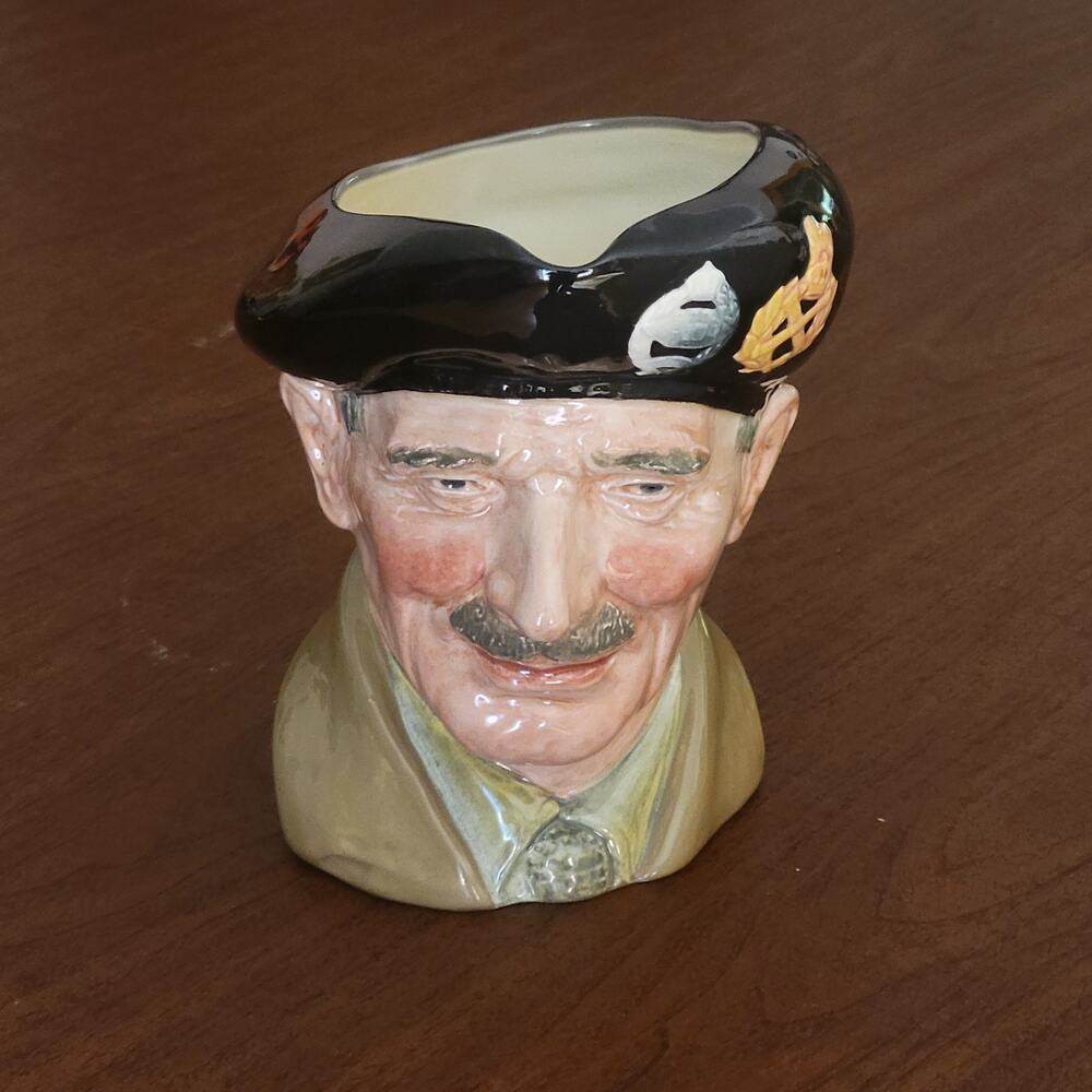 Vintage Royal Doulton Large Toby Monty Character Jug Mug